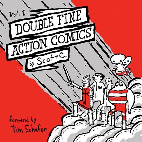Double Fine Action Comics Vol. 1 by Scott C. (Softcover)